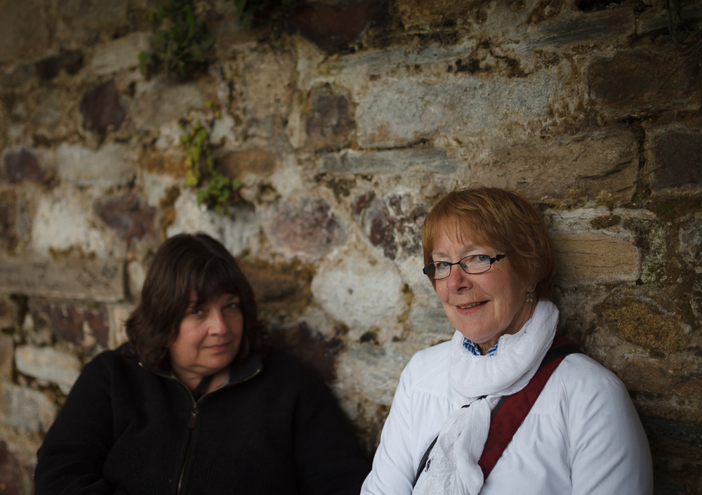 Sheltering near Christchurch Priory