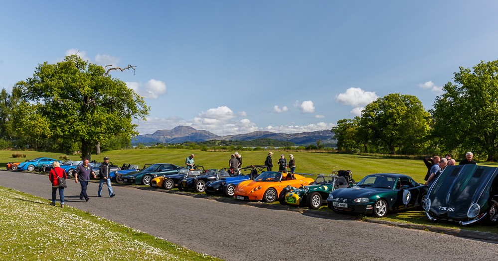 Meeting point at the Cameron House Hotel Loch Lomond