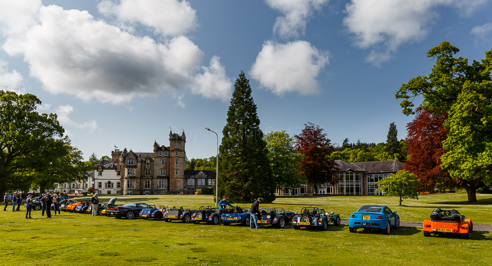 Meeting point at the Cameron House Hotel Loch Lomond