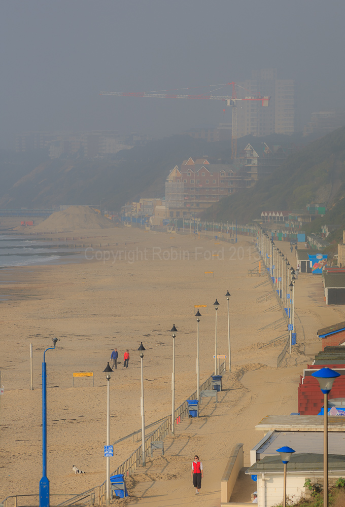 Looking west from Southbourne