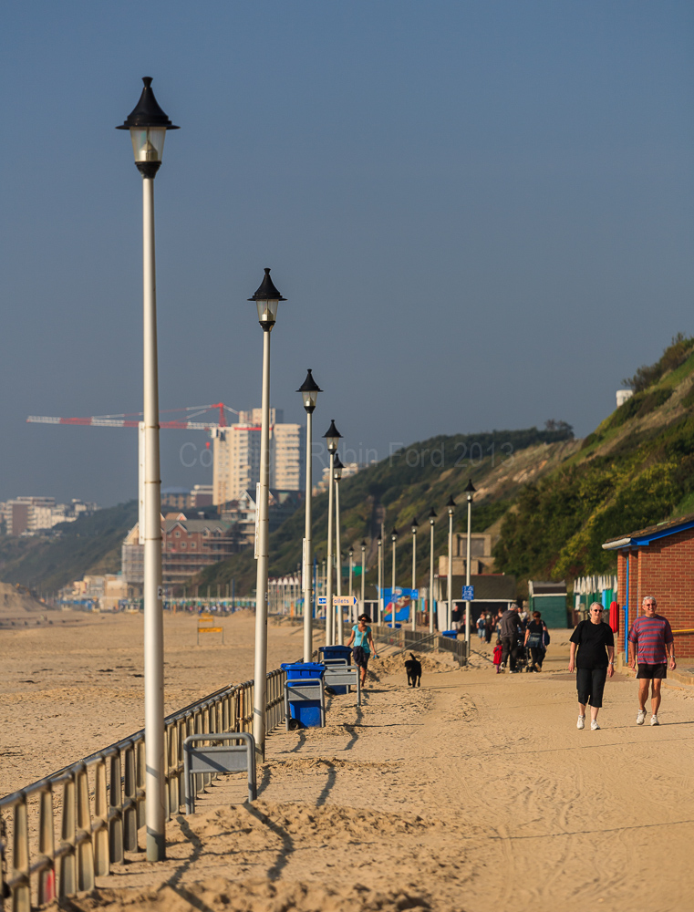 Looking west from Southbourne