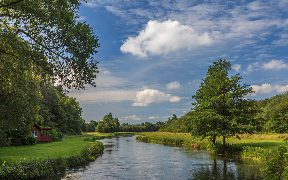 River Test, near Romsey Hampshire