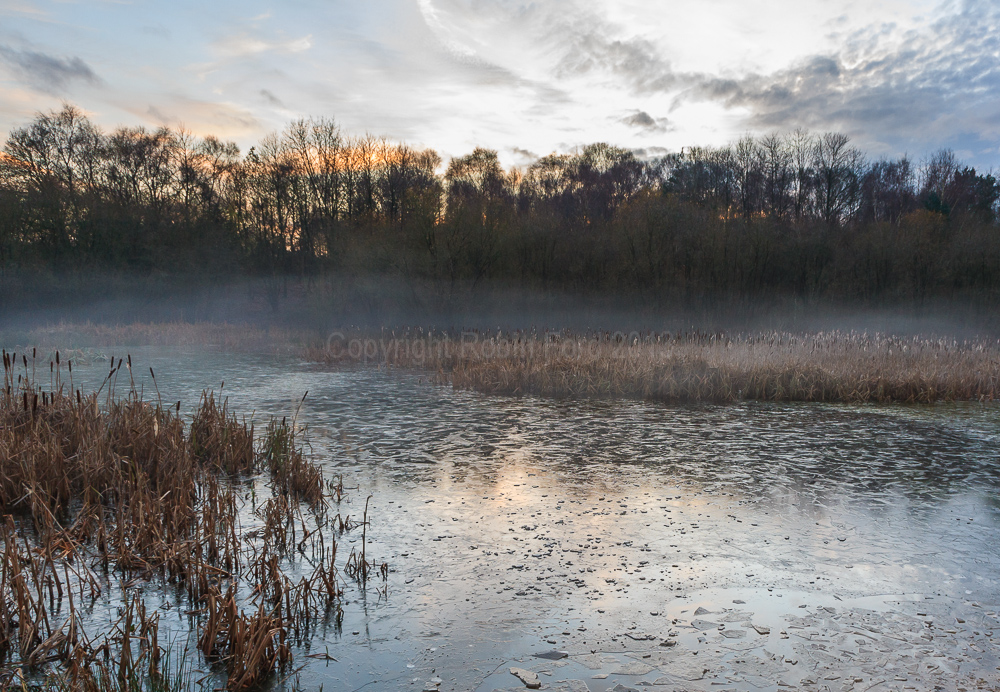 Gravel Pit Pond, Yateley Common Hampshire