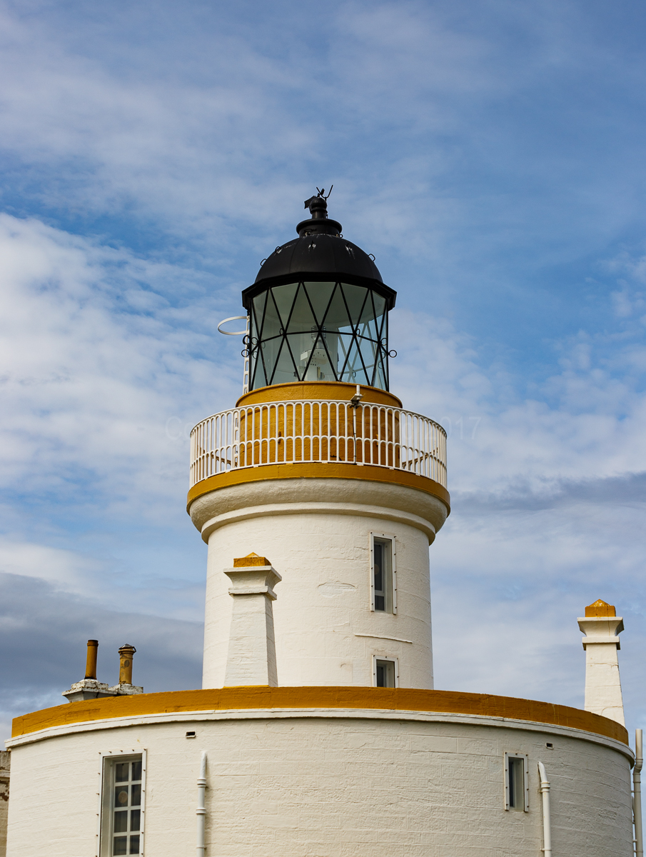 Lighthouse at Chanonry Point near Fortrose