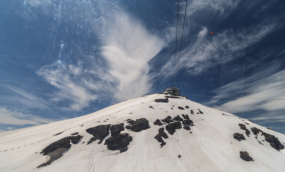 Riding the cable car