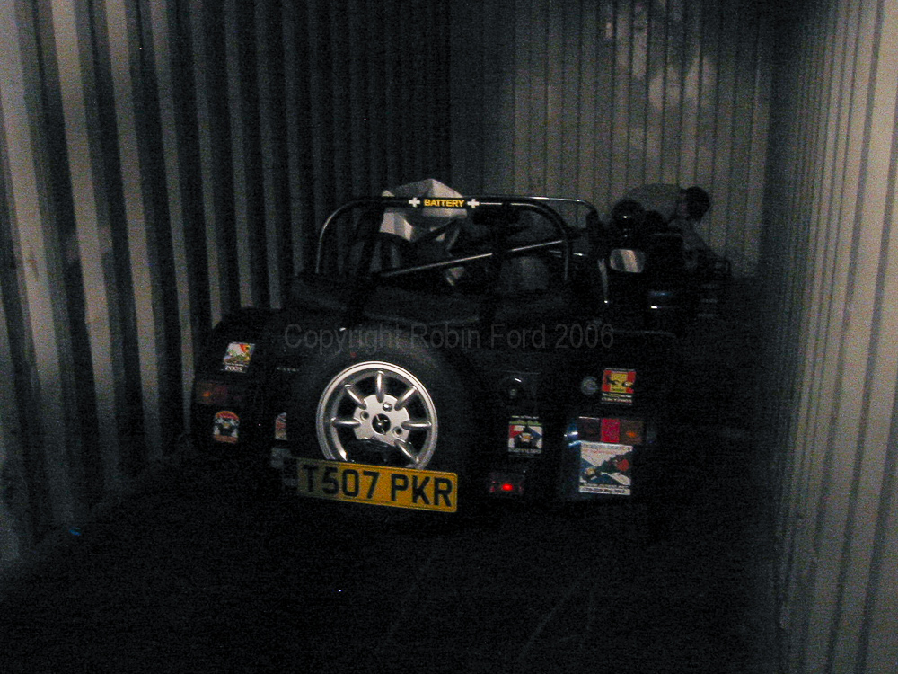 Loading the cars - 24/08/05
