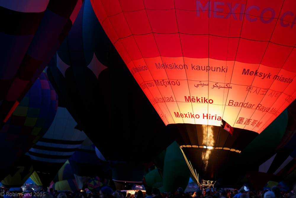 Balloon Glow, Saturday the 1st of October