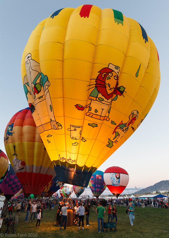 Balloon Glow, Saturday the 1st of October